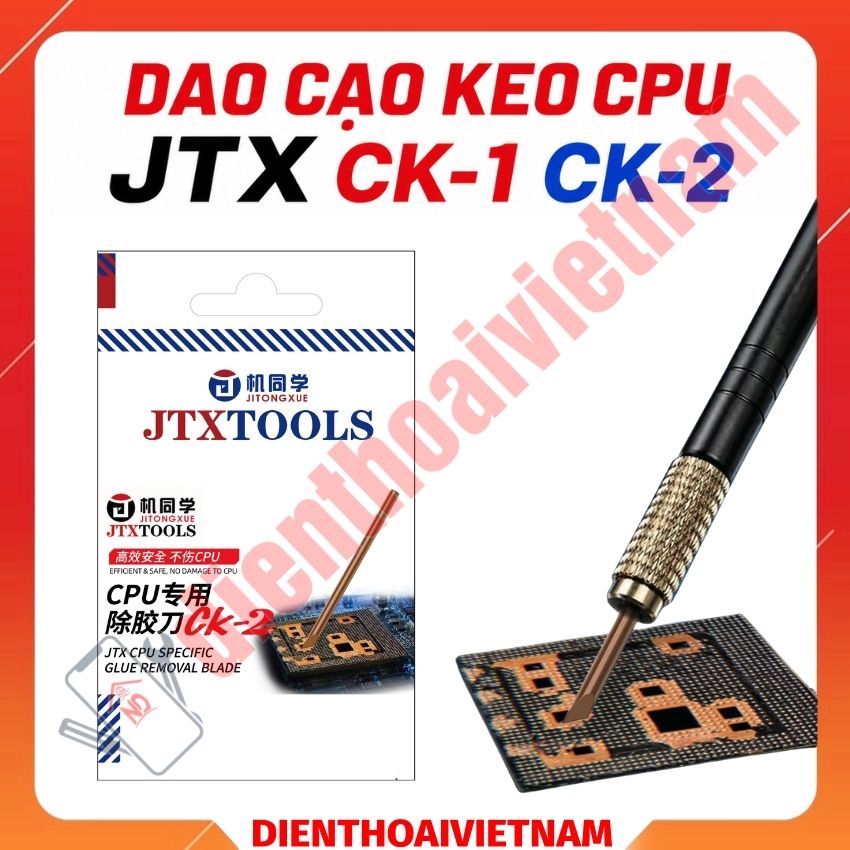 Dao cạo keo CPU JTX CK1 / CK2 Special Blade for CPU Glue Remove