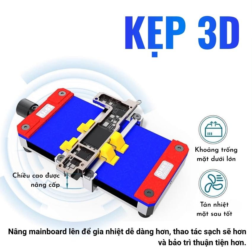 Đế kẹp main JTX KJ 05 JTX Motherboard 3D Fixture kẹp main, ic , cpu, ổ cứng đa năng