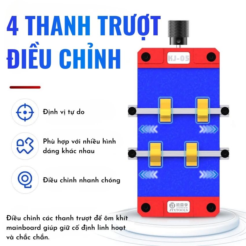 Đế kẹp main JTX KJ 05 JTX Motherboard 3D Fixture kẹp main, ic , cpu, ổ cứng đa năng