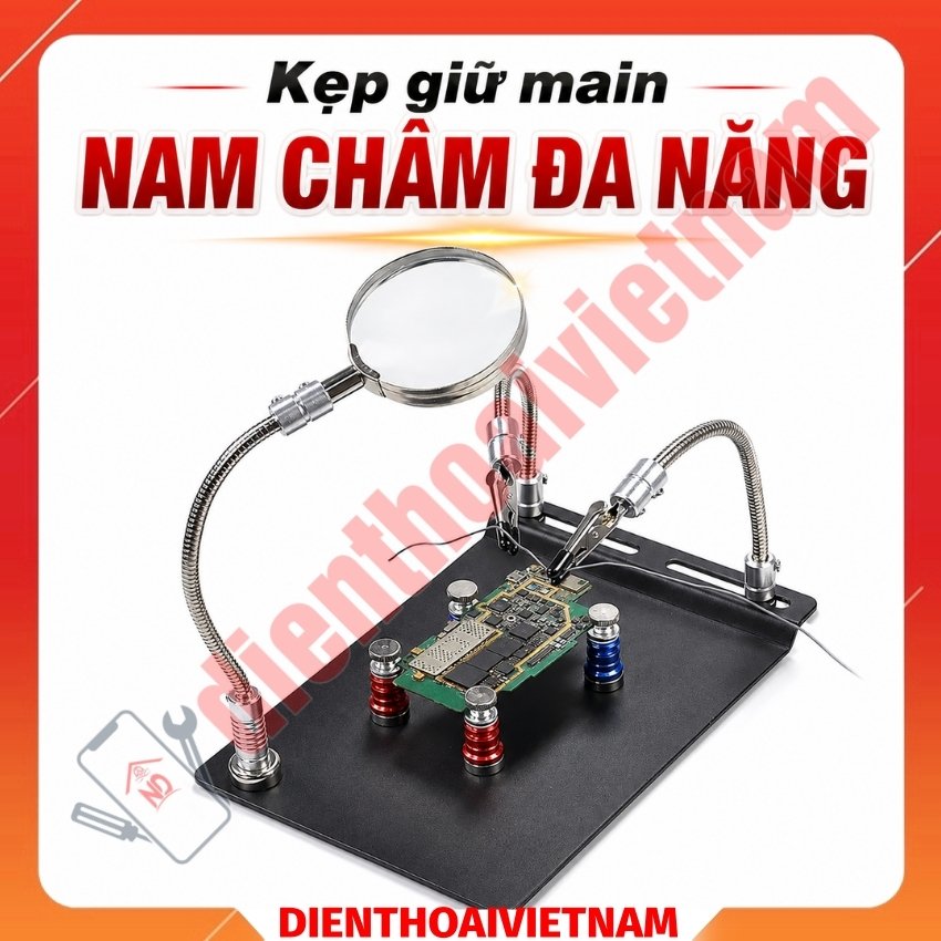 Kẹp giữ main nam châm đa năng Pcb magnetic plate clam