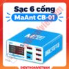 Sạc 6 cổng MaAnt CB 01 Multi-Port Desktop Fast Charging Station
