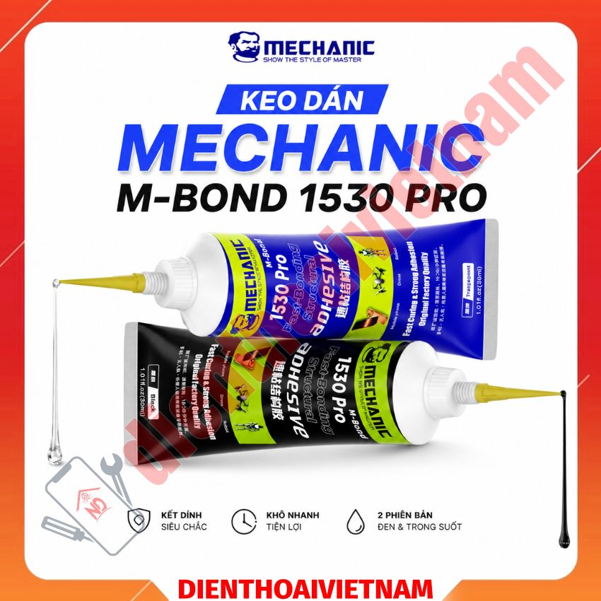 Keo dán Mechanic M-Bond 1530 Pro 30ml Fast-Bonding Structural Adhesive dán khung, dán màn đa năng