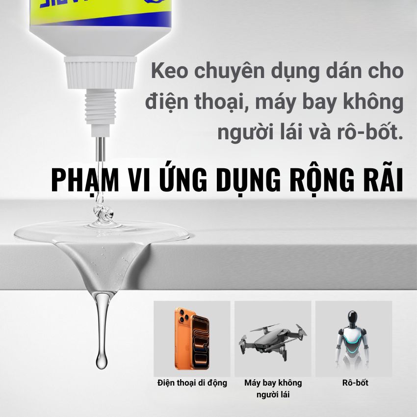 Keo dán Mechanic M-Bond 1530 Pro 30ml Fast-Bonding Structural Adhesive dán khung, dán màn đa năng