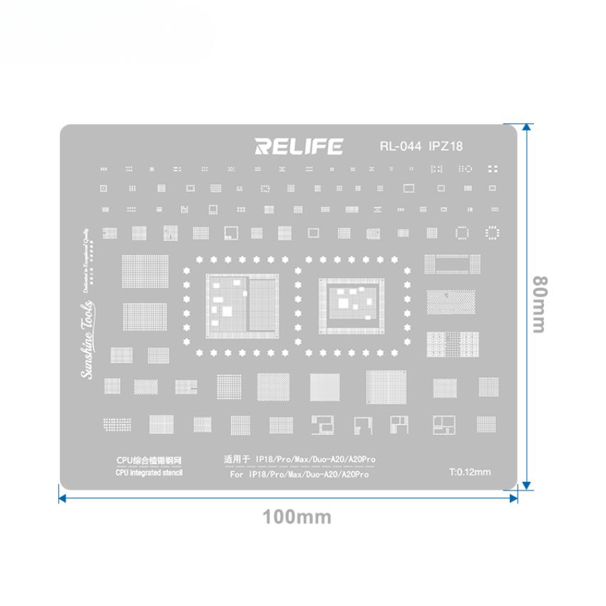 Vỉ Relife RL 044 IPZ18 làm chân iPhone 18/Pro/Max/Duo