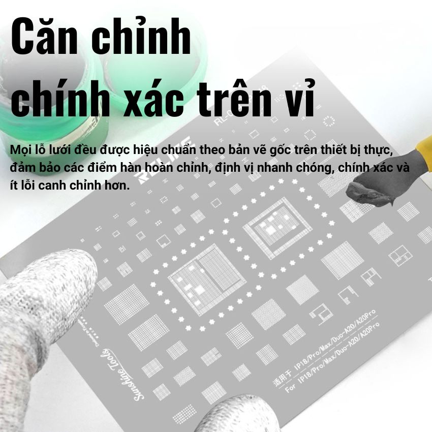 Vỉ Relife RL 044 IPZ18 làm chân iPhone 18/Pro/Max/Duo