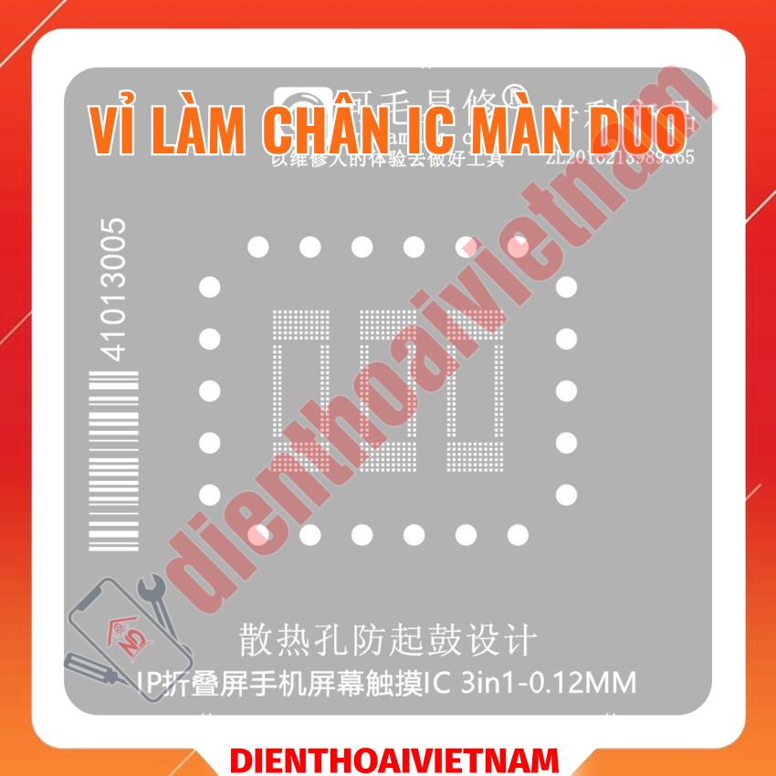 Vỉ Amaoe làm chân ic màn iPhone Duo