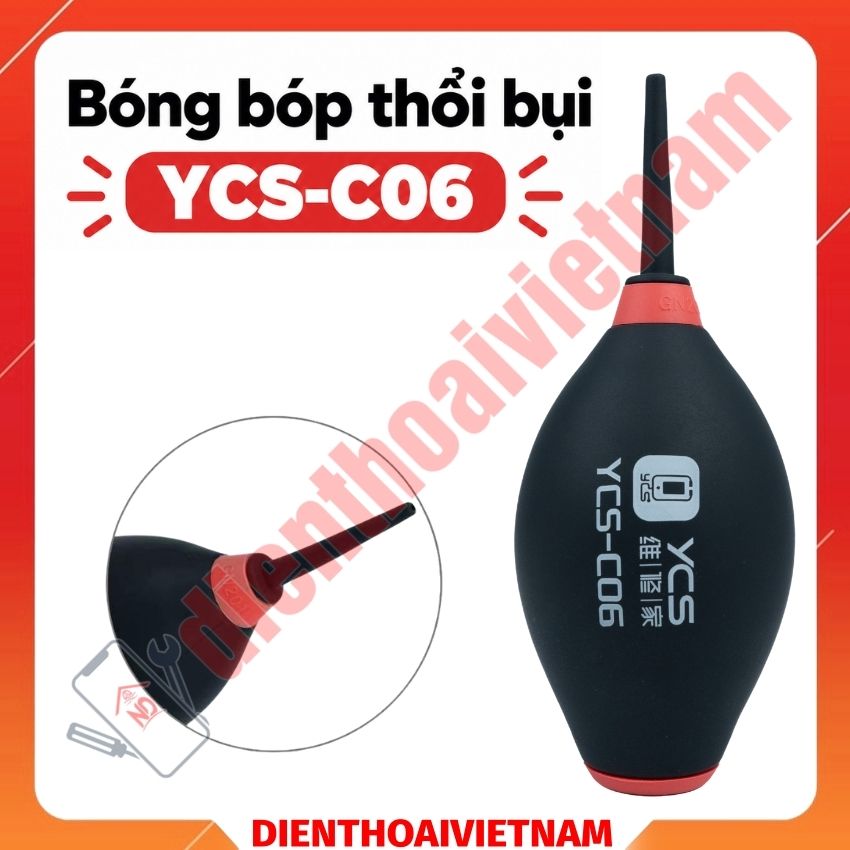 Bóng bóp thổi bụi YCS C06 Silicone Gas Blowing