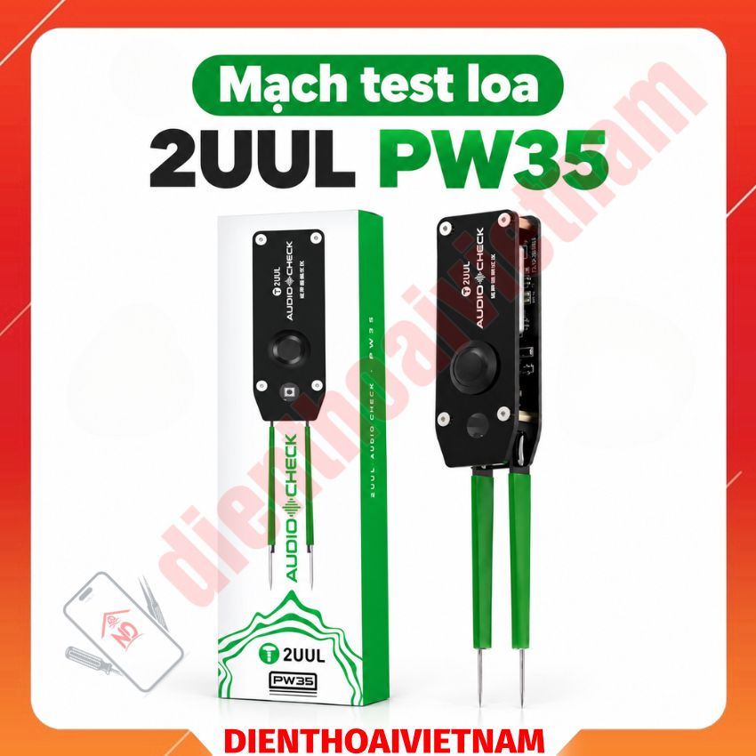 Mạch test loa 2UUL PW35 Audio Check Speaker & Earpiece Tester for Repair