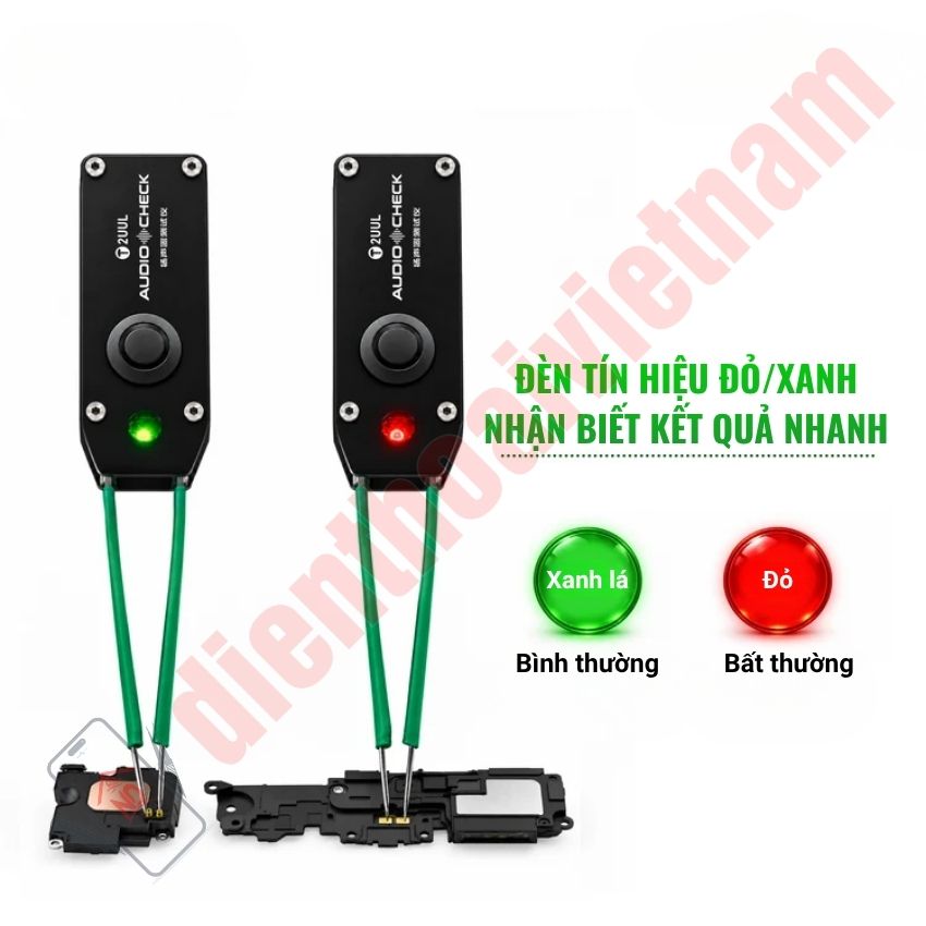 Mạch test loa 2UUL PW35 Audio Check Speaker & Earpiece Tester for Repair