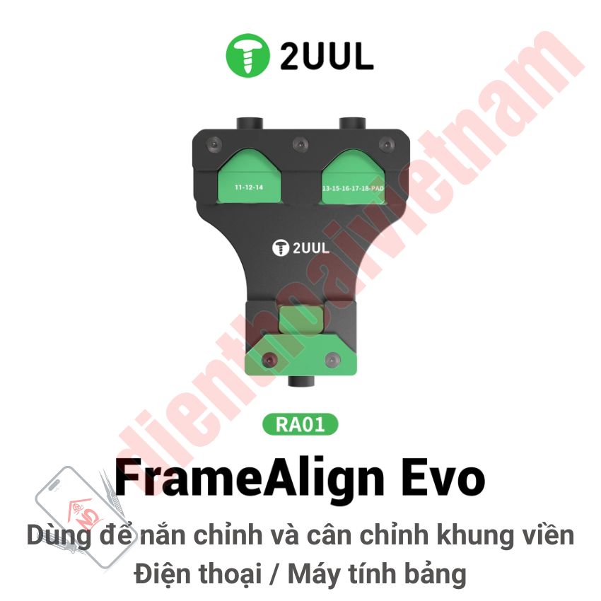 Đế nắn chỉnh khung viền 2UUL RA01 Frame Align Evo hỗ trợ IP / Pad