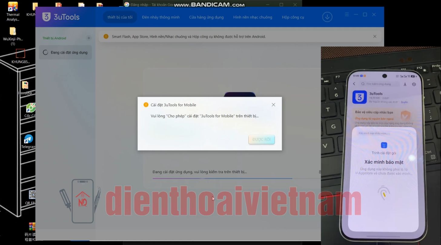 Kiểm tra thông tin máy Android trên 3uTools