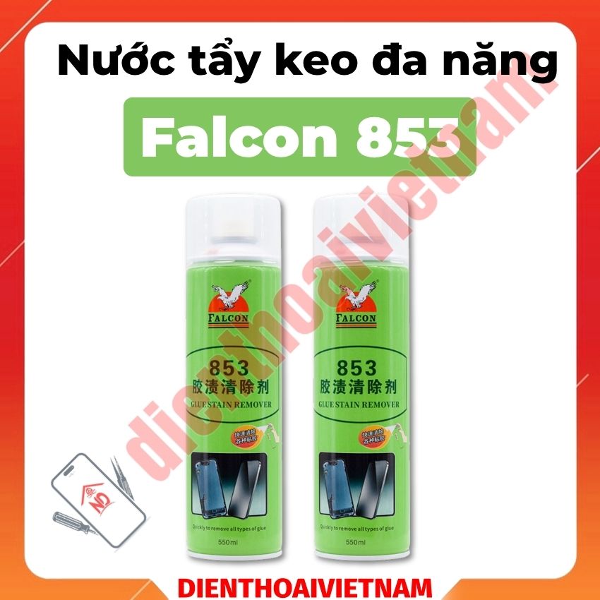 Nước tẩy keo Falcon 853 Glue Stain Remover, tẩy keo đa năng