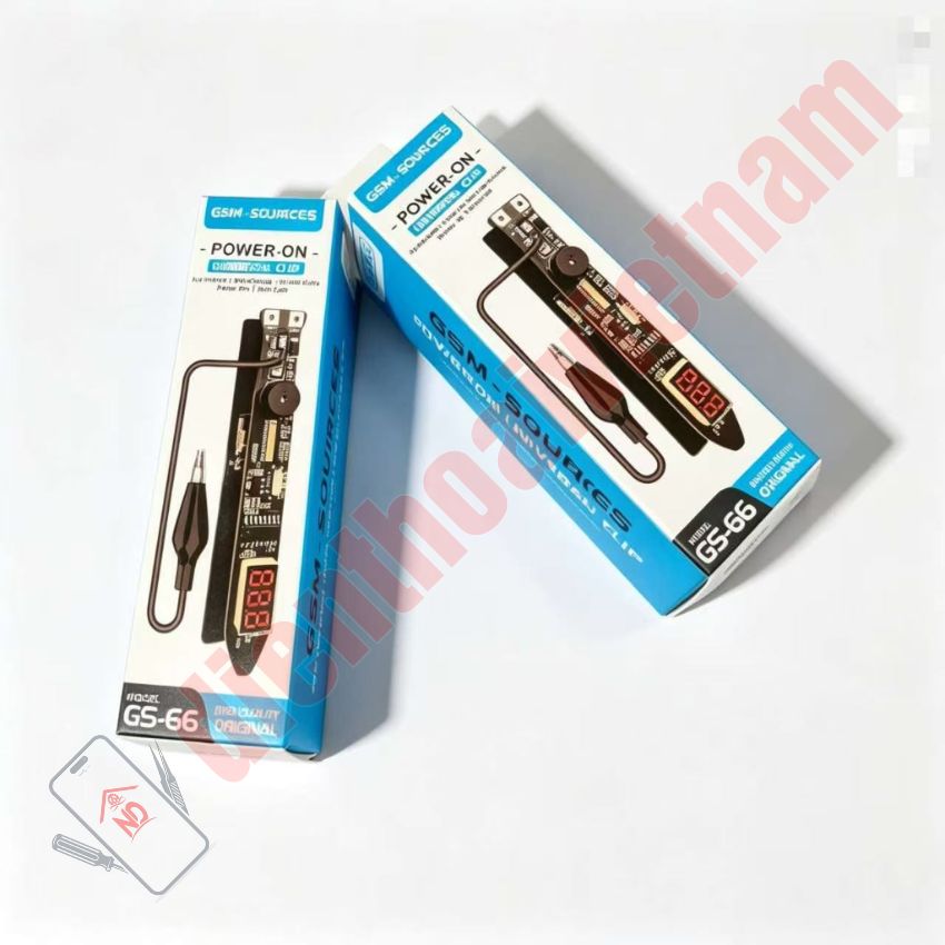 Kẹp nguồn GSM Sources GS 66 Power-On Universal Clip tích hợp màn hình