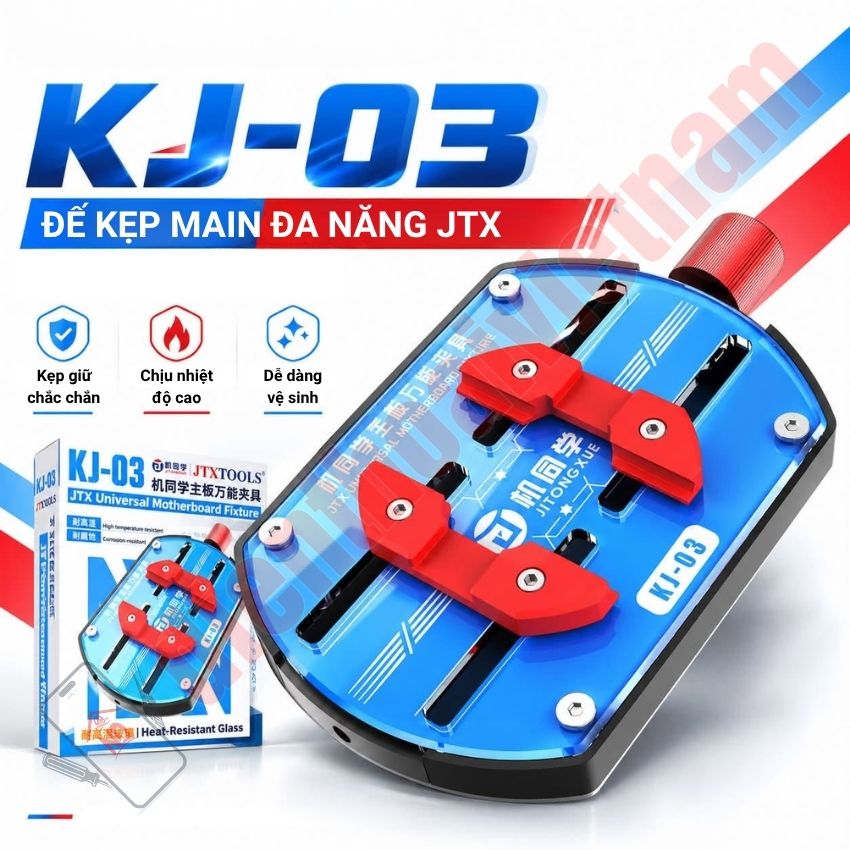 Đế kẹp main JTX KJ-03 Multifunctional Motherboard Glass Fixture kẹp cpu - ic - ổ cứng