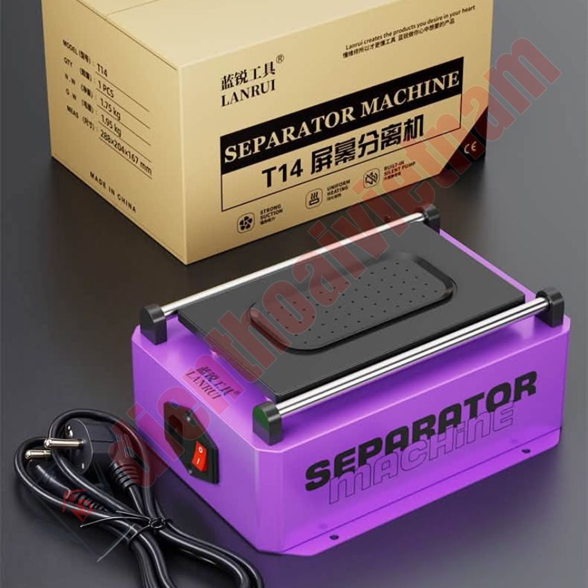 Máy tách kính Lanrui T14 Screen Separator, gia nhiệt nhanh - lúc hút mạnh