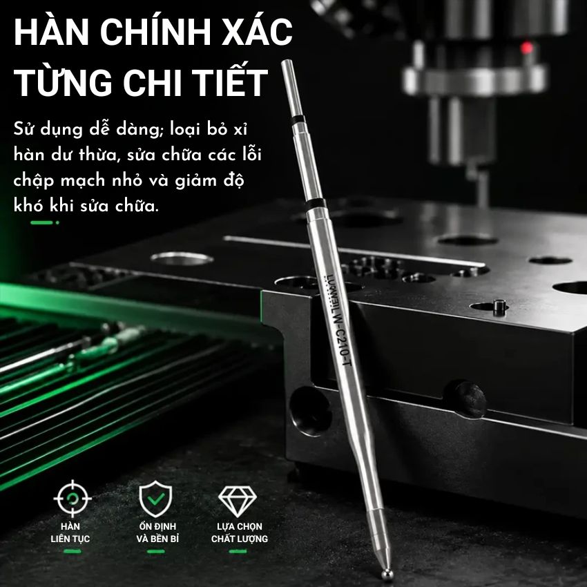Mũi hàn tạo chân Luowei C210 T Drag Soldering Tip