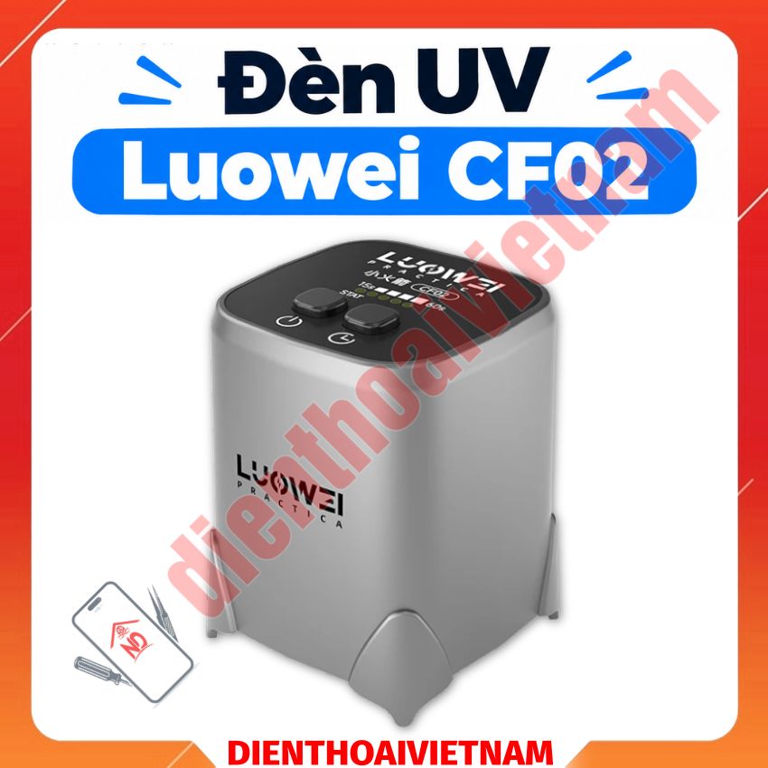 Đèn UV Luowei CF02 Small Rocket UV Lamp, sấy khô keo nhanh
