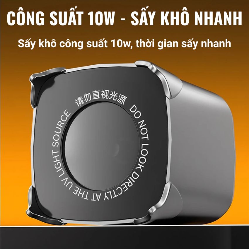 Đèn UV Luowei CF02 Small Rocket UV Lamp, sấy khô keo nhanh