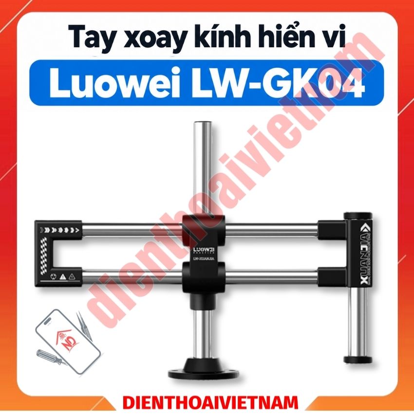 Tay xoáy kính hiển vi Luowei LW GK04 Microscope Swing Arm, xoay 360°