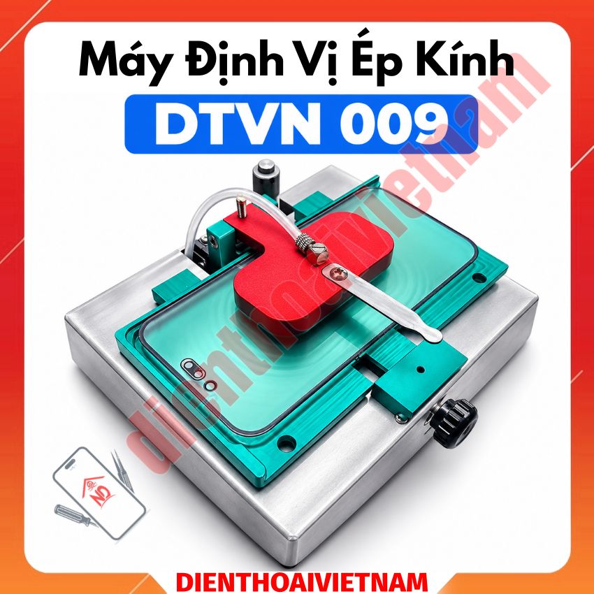 Máy định vị ép kính DTVN 009, định vị chuẩn xác
