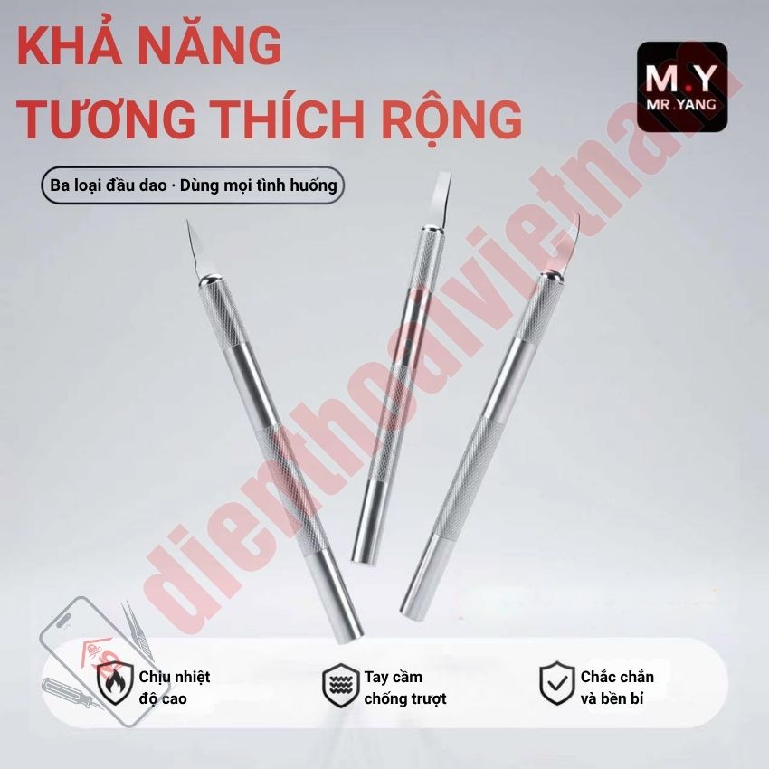 Bộ dao nạy đục móc CPU Mr Yang HT17 High Toughness Pry Knife