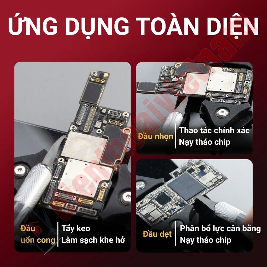 Bộ dao nạy đục móc CPU Mr Yang HT17 High Toughness Pry Knife - Ảnh 2