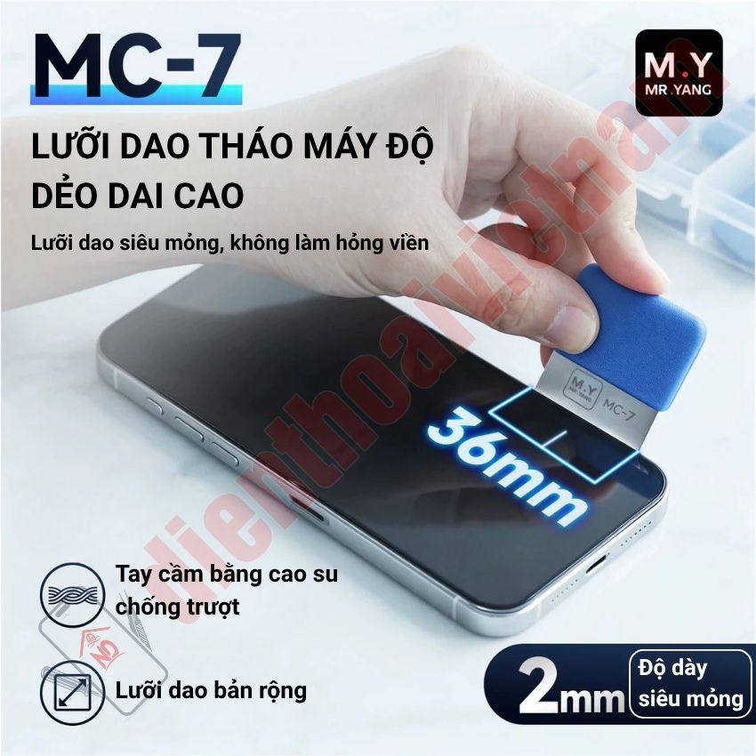 Dao tách màn hình, nắp lưng Mr Yang MC 7 High Toughness Disassembly Blade