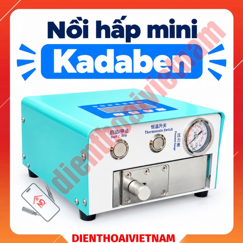 Nồi hấp mini Kadaben Mini LCD Bubble Remover Machine