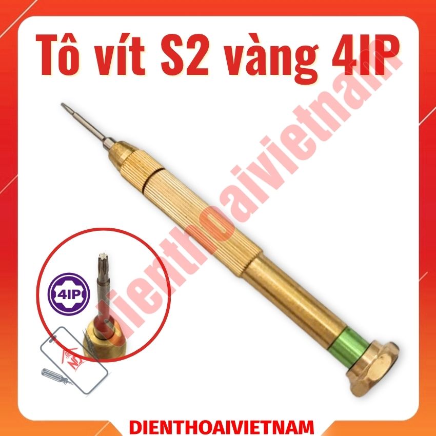 Tô vít S2 4IP vàng chuyên dùng IP 17 Series