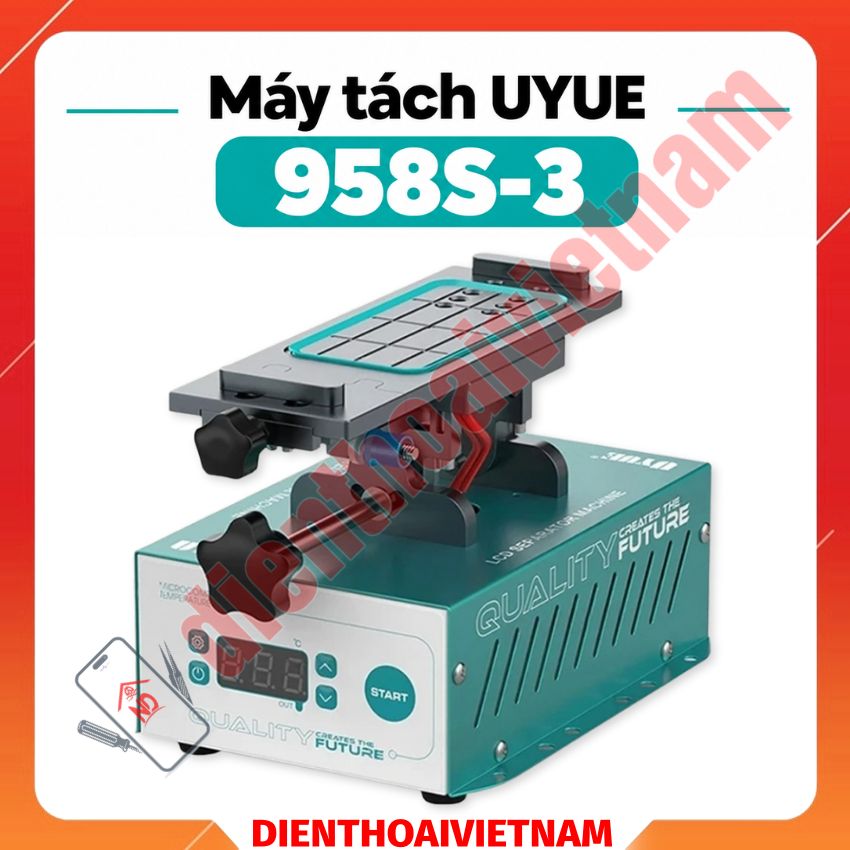 Máy tách UYUE 958S-3 xoay 360°, lực hút mạnh - gia nhiệt nhanh
