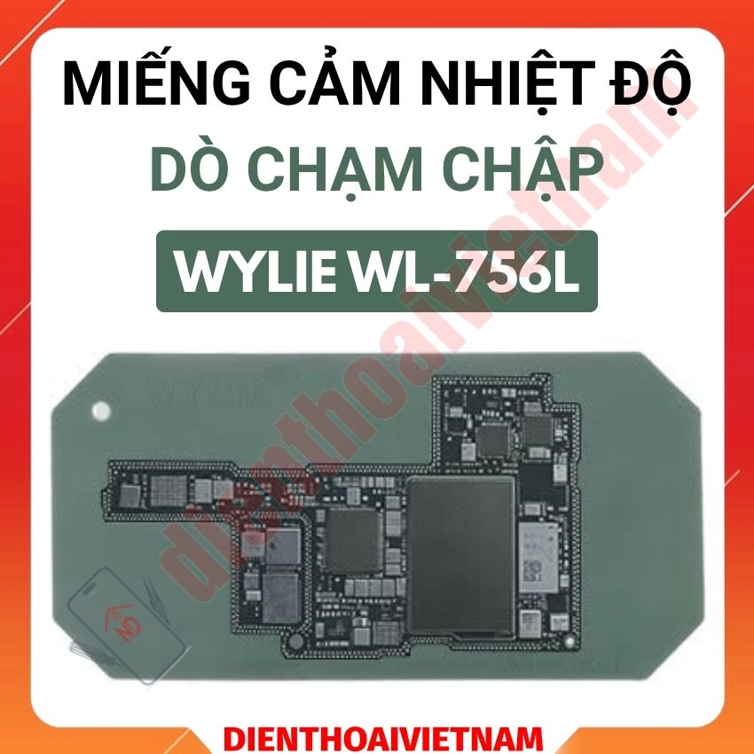 Miếng cảm nhiệt độ dò chạm chập Wylie WL 756L Motherboard temperature measuring chip